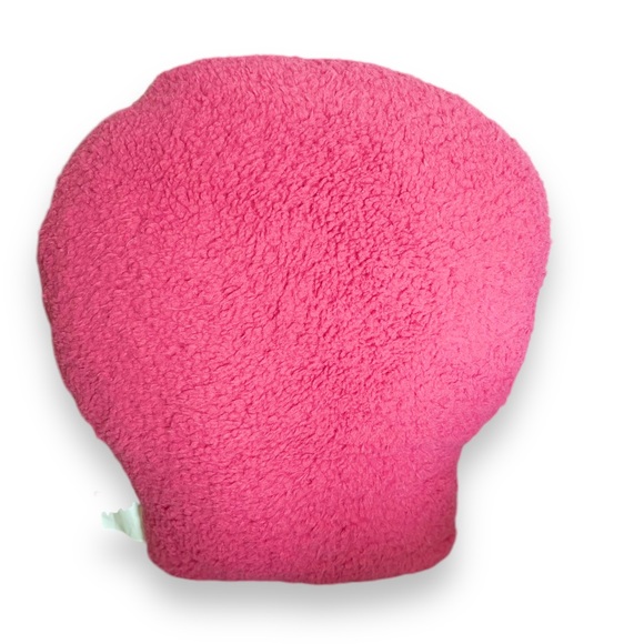 Cynthia Rowley Sherpa Sugar Skull / Halloween Neon Pink Throw Pillow - Picture 6 of 6